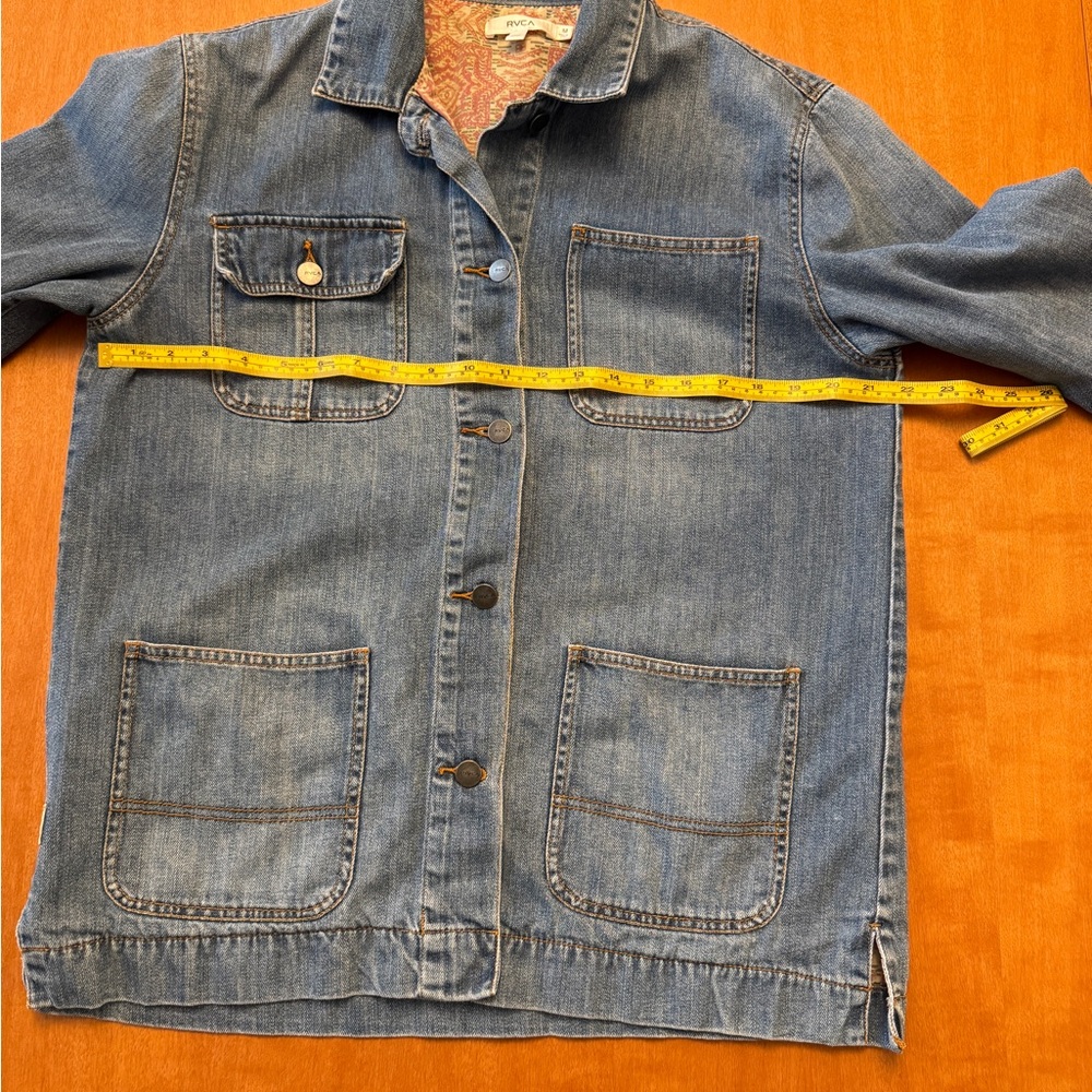 RVCA Blue Utility Jacket